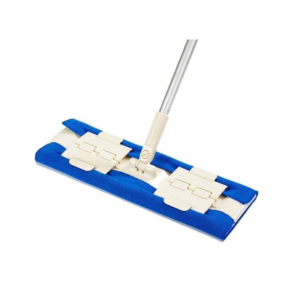 Floor Mops,Reusable Microfibre Pads 180 Degree Rotating Easy to Clean for Hardwood Floor, Wood, Laminate, Tile