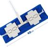 Floor Mops,Reusable Microfibre Pads 180 Degree Rotating Easy to Clean for Hardwood Floor, Wood, Laminate, Tile view 2