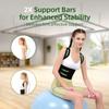 BAREKE Posture Corrector for Women and Men, Back Straightener Posture Brace for Pain Relief, Back Belt Support with Adjustable Shoulder Straps and Height for Scoliosis Hunchback view 2