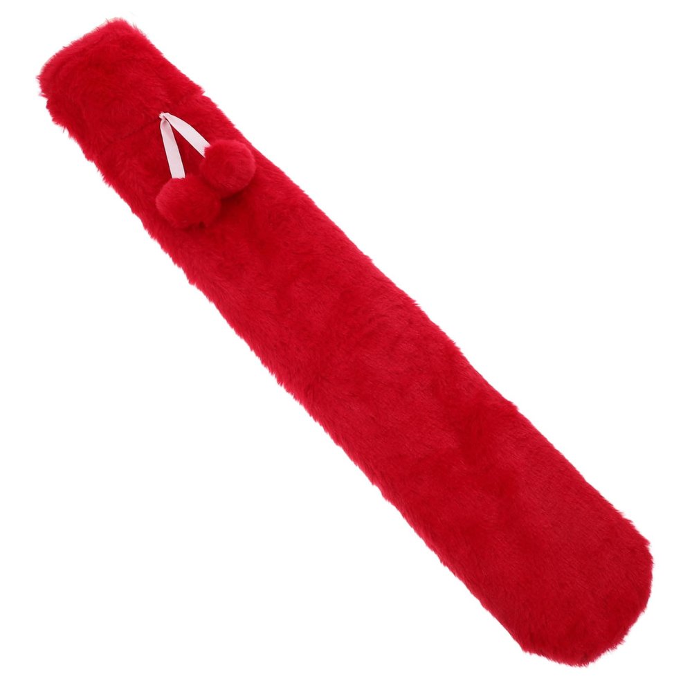 NIYANGLE Hot Water Bottle with Plush Cover Winter Warm Water Bag for Back Shoulder Relief Therapeutic Rubber Heating Pad Detachable