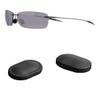 Kygear 1 Pairs Black Silicone Replacement Nose Piece Compatible with Maui Jim Lighthouse/Breakwall/Sugar Beach Sunglasses, Anti-Slip Silicone Rubber Nose Cushions Nose Guard Nose Pads view 1