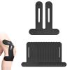 10 PCS Precut Kinesiology Tape for Knees, Muscle Tape Precut Strips for Knee Pain Relief, Athletic Tapes Sports Tapes Knee Support & Stability (Black) view 1