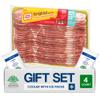 Salutem Vita Natural Wood Smoked Bacon, Original Flavor, Gift Set Pack of 4 view 1