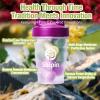 SAIPIN Herbal Tea,3 Assorted Flavors, Jasmine/Rose/Osmanthus Flower,20 Pack,No Additives,Premium Instant Tea with Shaker Bottle,Cold Brew Freeze Dried For Freshness Saipin,3 Seconds Instant,Hot And Cold Soluble,Stress Relieving,Immune Support view 3