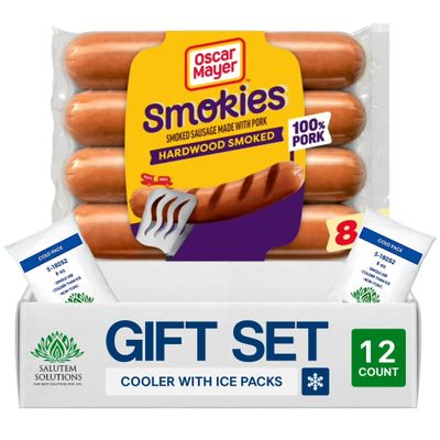 Salutem Vita Cotto Salami Deli Lunch Meat, Gift Set Pack of 12