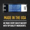 5 Cans, BaccOff Mint Rough Cut, Black Tea Base with Bold, Icy Mint Flavor view 2