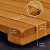Teak Solid Wood Shower Floor Mat, Square Bath Floor Mat with Anti-Slip Foot & with Center Drain Hole, for Inside Shower/Tiled Floor,20in 24in 26in 28in 30in 32in 34in 36in(24x42in(61x107cm)) view 3