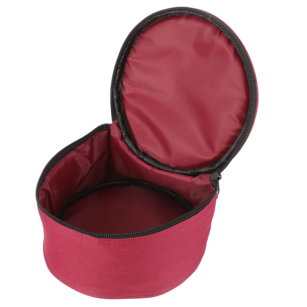 BESPORTBLE Singing Bowl Carrying Case for Crystal Sound Bowls Compact Storage Bag Zipper Design for Meditation and Mindfulness Practices Cloth Material