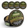 5 Cans, BaccOff Apple Pouches, Black Tea Base with Crisp, Sour Apple and Dark, Classic Flavors, 16 Pouches Per Can view 1