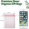 100pcs Organza Bags-Multicolor 3.94''x4.72''(10x12cm) Satin Drawstring Organza Pouch Wedding Party Favor Gift Bag Jewelry Watch Bags view 2
