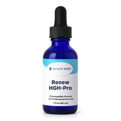 Renew HGH Pro Professional Grade Homeopathic HGH Drops | Natural Support for Energy, Muscle Recovery, Focus & Healthy Aging | Liquid Formula for Men & Women | 2 fl oz, 30-Day Supply