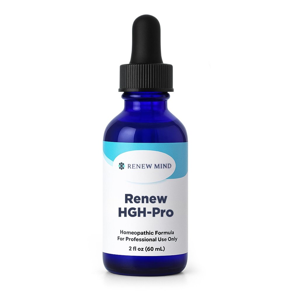 Renew HGH Pro Professional Grade Homeopathic HGH Drops | Natural Support for Energy, Muscle Recovery, Focus & Healthy Aging | Liquid Formula for Men & Women | 2 fl oz, 30-Day Supply