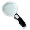 AFPSDLFJDLS Handheld Illuminated Magnifying Elderly Magnifying Glass Jewelry Repair with LED Magnifying Glass view 1