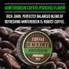 10 Cans, BaccOff Wintergreen Coffee Pouches, 50 MG of Caffeine Per Serving, Wintergreen and Robust Coffee Flavors, 16 Pouches Per Can view 2
