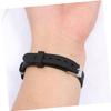 FRCOLOR Fidget Bracelet for Men Women Stainless Steel Curved Wrist Band Hand Rope Wrist Jewelry Fashion and Simple for Daily Wear view 3