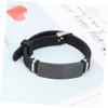FRCOLOR Fidget Bracelet for Men Women Stainless Steel Curved Wrist Band Hand Rope Wrist Jewelry Fashion and Simple for Daily Wear view 4