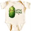 Tickles & Tales Little Pickle Funny Baby Bodysuit - Cute and Humerous Babygrow (White, 12 Months) view 1