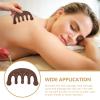 VICASKY Wooden Scalp Comb for Hair Care Natural Green Sandalwood Massage Comb for Relaxation Improves Circulation for Daily Use view 2