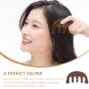 VICASKY Wooden Scalp Comb for Hair Care Natural Green Sandalwood Massage Comb for Relaxation Improves Circulation for Daily Use view 4