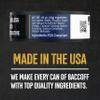 10 Cans, BaccOff Mint Pouches, Black Tea Base with Smooth, Strong Mint and Classic Flavors, 16 Pouches Per Can view 2