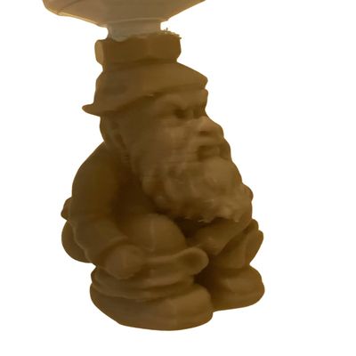 Gnome Toothpaste Topper Funny Bathroom Toothpaste Squeezer Cap Fits Standard Tubes 3D Printed Bathroom Accessory Gift for Kids Adults (Glow in the Dark)