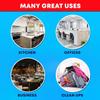 45 Gallon Trash Bags, 40 x 46 inches, 100 Count, Black view 2