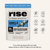 Rise Grass-Fed Whey Protein Powder - Vanilla | 25g Protein No Artificial Flavors, Colors, or Preservatives - Sugar Free, Gluten-Free, Soy Free (Single Serving, 1 Pack) view 3