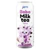 Jans Boba Milk Tea Taro Flavor, Thick Sweet and Creamy Milk tea beverages with tapioca bubble boba, milky boba taiwanese tea 16.9 fl oz per can (Pack of 12) view 1