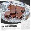 LIFKOME 100pcs Aluminum Foil Candy Wrapping Paper Chocolate Wrapping Paper for Home Parties Events view 3