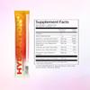 Raised Hydration+ Electrolyte Drink Mix | Zero Sugar | Magnesium Glycinate, Vitamin C & D | Daily Hydration Powder for Energy, Focus & Recovery | 15 Stick Packs | Peach Flavor view 2