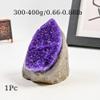 CrystalHola 200-700g Selected Raw Geode Quartz Cluster Home Feng Shui Ornaments Energy Stone Healing Tools Meditation Feng Shui Decoration,Stone Display Piece, Mineral Specimen (Purple, 300-400g) view 2
