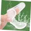 PENIKOKO 8pairs Transparent Heel Grips Self-Adhesive Cushions for Loose Shoes Invisible Pads for Comfort and for High Heels and Everyday Footwear view 3