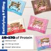 My Cookie Dealer Protein Cookies, Variety Pack (5-Pack, 2.2oz Each) - 15-17g of Protein per Cookie - Individually Wrapped Travel Snacks view 2