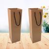 BRIGHTFUFU 12Pcs Portable Red Wine Bag Paper Carrier Tote with Sturdy Rope Handles Wine Spirits and Liquor Special Occasions view 4