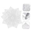 Alipis 100Pcs Aluminum Foil Candy Wrappers for Chocolate and Decorative Earring Sheets Compact Storage and Jewelry Packing Foils for Parties and Celebrations view 4