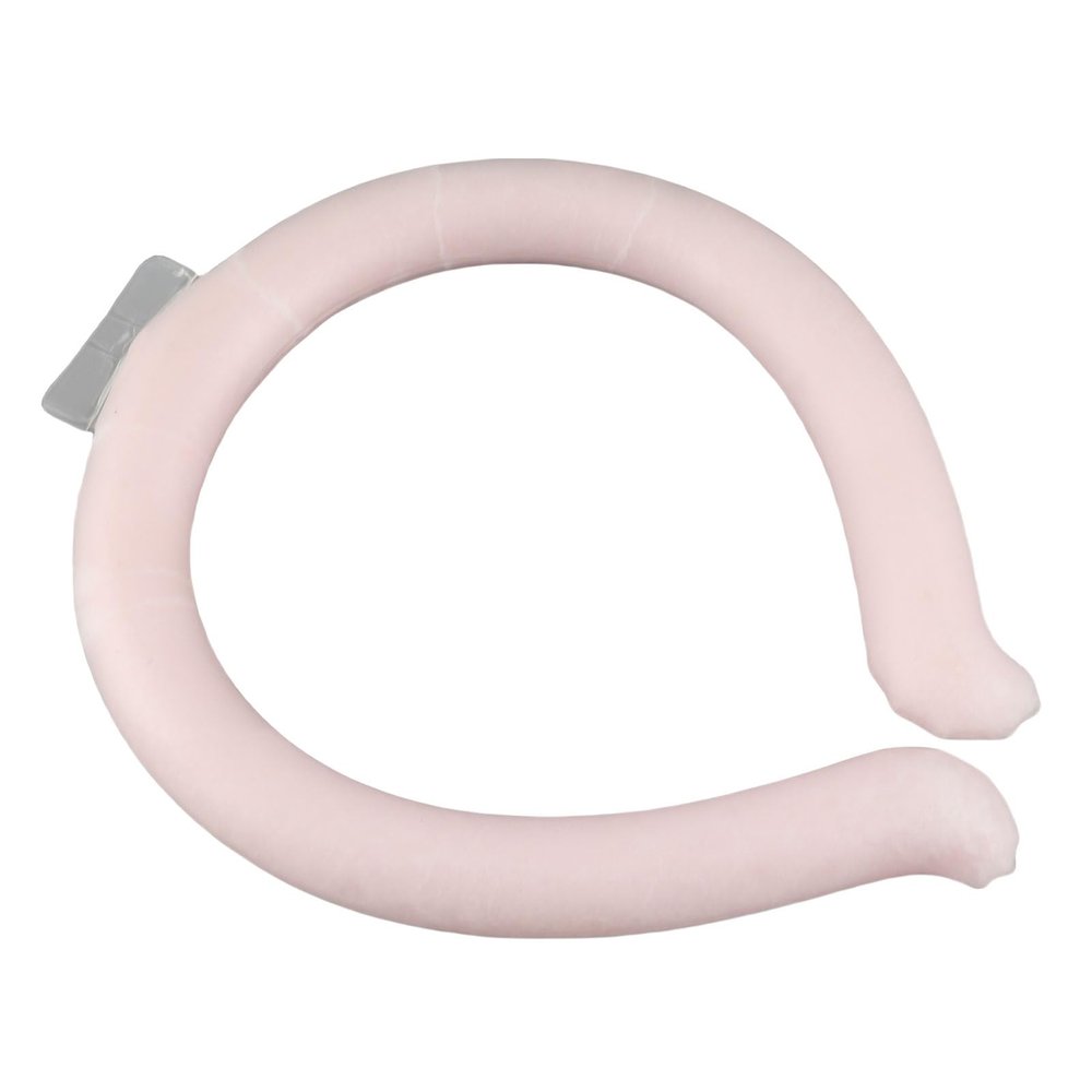 aqxreight Neck Cooling Tube Reusable Neck Cooler Hands Heat Dissipation Wearable Cooling Wraps for Summer Office 18 Freeze Point S Size Pink (18 Freeze Point S Size Pink)