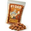 #1 Dad Who Always Seems to Be Going #2, Funny Gag Gift for Father's Day, Hilarious Roasted Almond Snack for Dads, Bathroom Joke Gift for Men, Made in USA view 3