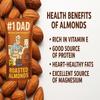 #1 Dad Who Always Seems to Be Going #2, Funny Gag Gift for Father's Day, Hilarious Roasted Almond Snack for Dads, Bathroom Joke Gift for Men, Made in USA view 4