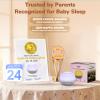 2025 Mom's Choice Awards | Sound Machine Baby White Noise Machine with Sunrise Alarm Clock & App Control 360 RGB Night Light, Sleep Soother for Adults & Kids, Newborn Essentials Shower Gift view 2