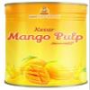 VedaSecrets Mango Pulp Puree - Kesar (Sweetened) 800Gm ~ All Natural | NON-GMO | Vegan | Gluten Friendly - Used in Preparing Mango Smoothies, Green tea, milkshake, lassi, juice view 1
