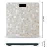 Digital Scales for Body Weight, Highly Accurate 400 LB Capacity, Auto On and Off Scale, Mother of Pearl Beige view 2