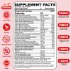 Ceecisee Vitamin Gummies for 50+ Women: Organic Vegan Multivitamin with Iron Omega3 B12 D3 Biotin Zinc Ashwagandha for Hair Skin Health Energy Immune Support - Sugar Free Chewable Supplement(120Count) view 2