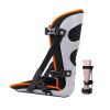 Posterior night splint stationary pedal Padded plantar 90 Degree Immobilizing Adjustable Heel Spur and Foot Relief Stretching Achilles Tendon Boot for Men and Women Gray Medium left and right(A,Medium view 1