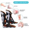 Posterior night splint stationary pedal Padded plantar 90 Degree Immobilizing Adjustable Heel Spur and Foot Relief Stretching Achilles Tendon Boot for Men and Women Gray Medium left and right(A,Medium view 3