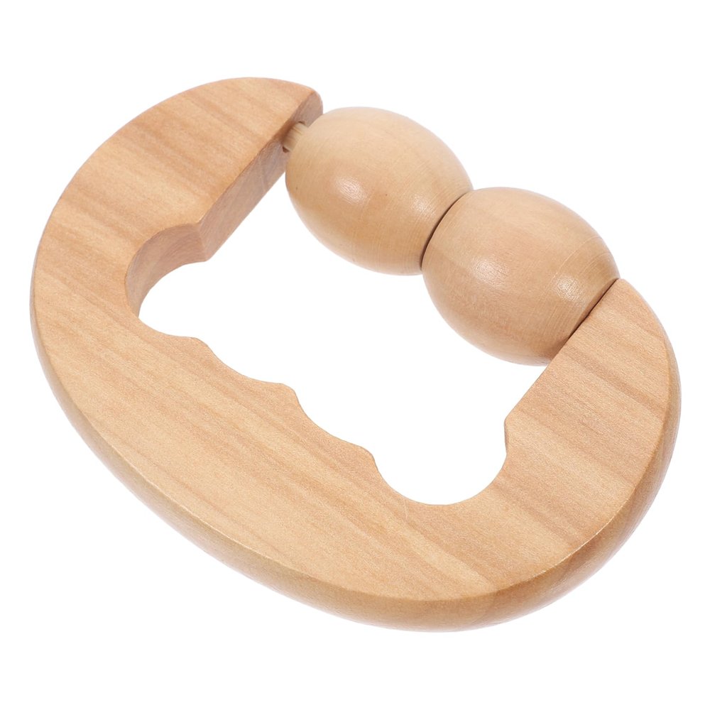 UTHCLO Handheld Wooden Massage Roller Tool for Foot Neck Shoulder and Portable for Relaxation and Comfort