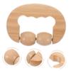 UTHCLO Handheld Wooden Massage Roller Tool for Foot Neck Shoulder and Portable for Relaxation and Comfort view 2