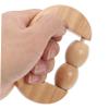 UTHCLO Handheld Wooden Massage Roller Tool for Foot Neck Shoulder and Portable for Relaxation and Comfort view 3