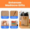 MilkToast Brands Funny Gift Bag, 11" x 8" x 4" Size, I really shouldn't have, Brown Kraft Paper Bag with Sarcastic Phrases, Funny Gift Bag for Christmas, Father's Day, Holidays, Office Parties view 3
