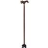 Walking Sticks with Small 4 Feet Base,Beech Wood Wooden Cane for Elderly Men and Women Handmade Solid Wood Sticks view 1