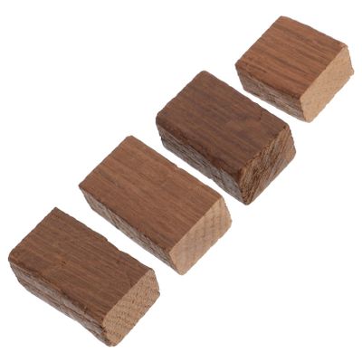 OUNONA Red Chips for Home Brewing Rustic Flavor Enhancer for Wine Aging Random Shape Oak Chips for Bars Cafes and Restaurants